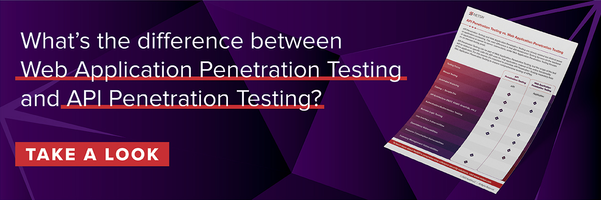 What's the difference between Web Application Penetration Testing and API Penetration Testing? Take a look!